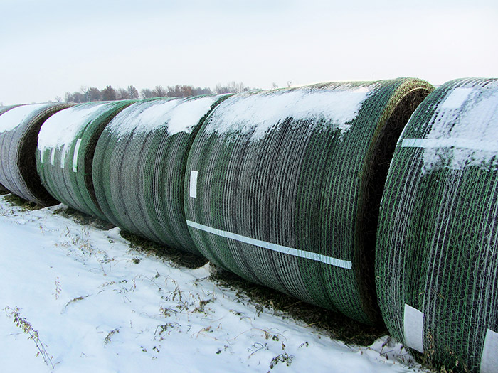 John Deere B-Wrap™ in the snow