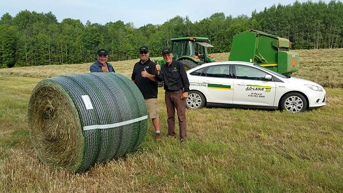 BWRAP covered bale