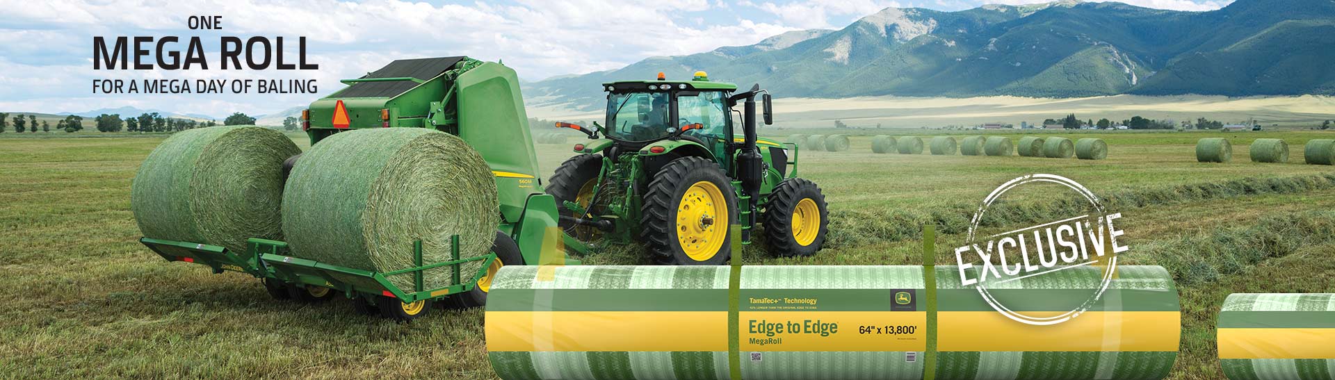 John Deere Edge to Edge<sup>®</sup> MegaRoll with TamaTec+<sup>®</sup>